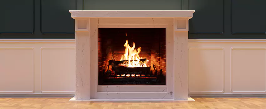 Open Flame Wood-Burning Fireplace Installation Services in Lake St. Louis, Missouri