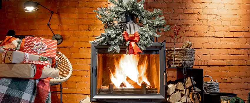 Travis Industries Linear Gas Fireplace Installation in Lake St. Louis, Missouri