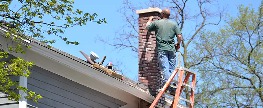 Vinyl and PVC Chimney Flashing Installation in Lake St. Louis, MO