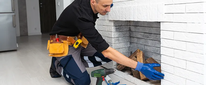 Fireplace Damaged Damper Frame Repair Services in Lake St. Louis, Missouri