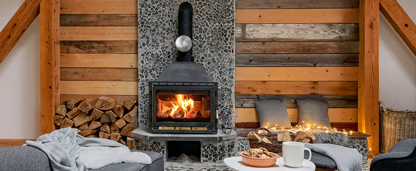 Thelin Hearth Products Direct Vent Gas Stove Fireplace Inspection in Lake St. Louis, Missouri