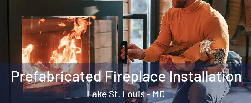  Prefabricated Fireplace Installation Lake St. Louis - MO